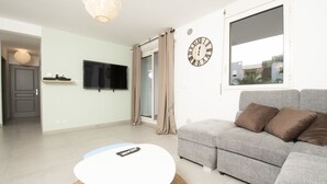 Apartment, 2 Bedrooms | Living area - Apparthotel Aubeline (Saint-Denis)