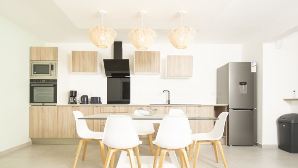 Apartment, 2 Bedrooms | In-room dining - Apparthotel Aubeline (Saint-Denis)