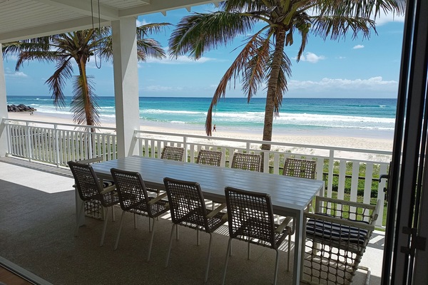 Beachfront Dining