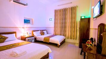 Kahden hengen standard-huone | Minibaari, pimennysverhot, ilmainen Wi-Fi