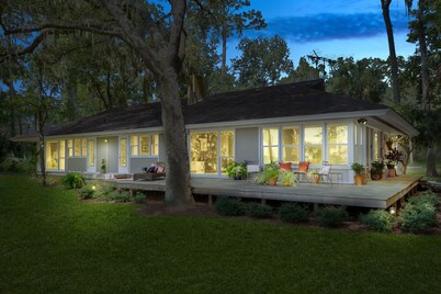 Waterfront “State of Mind” vintage home. 