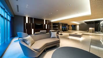 Sala de estar en el lobby