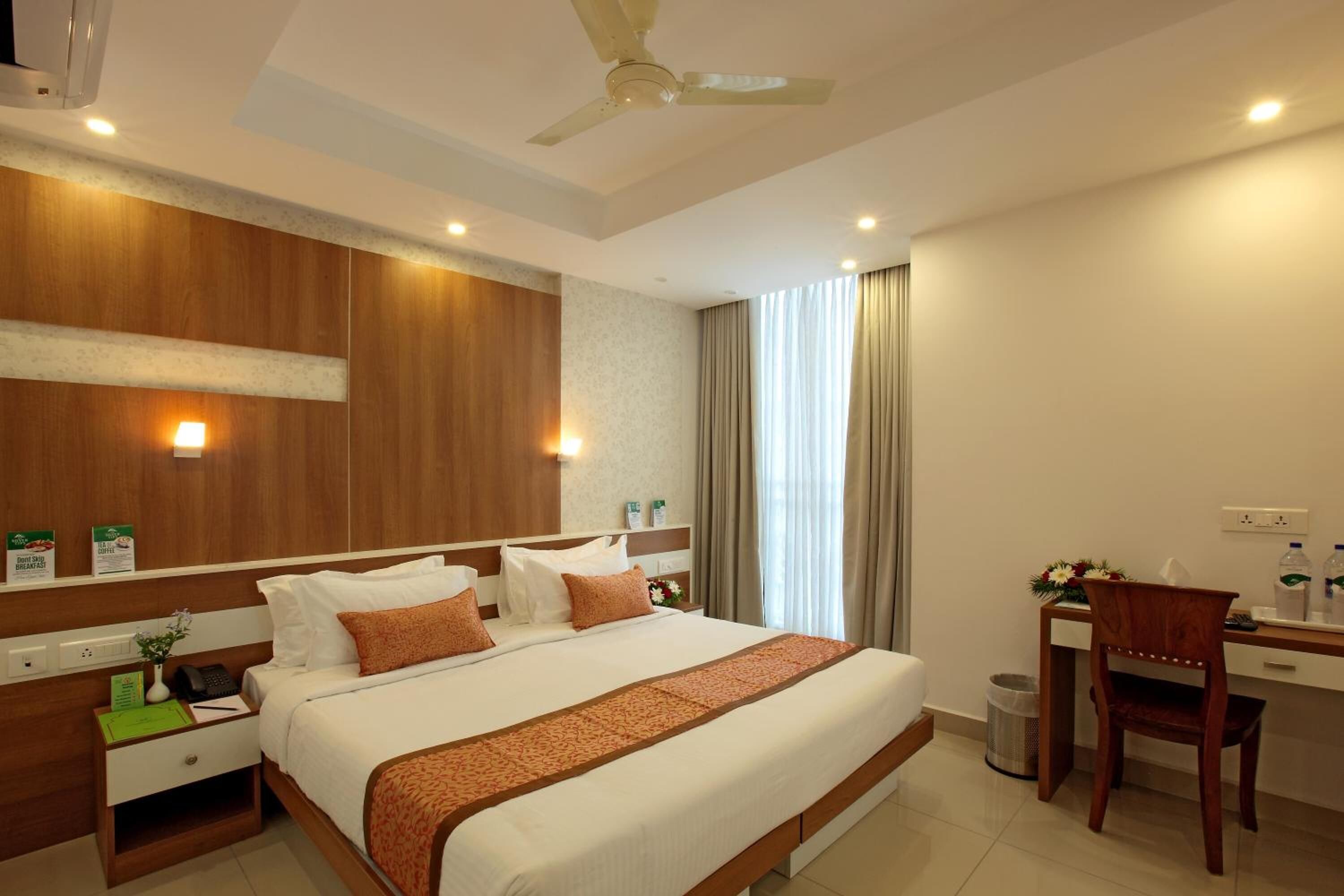 تجهيزات عازلة للصوت وواي فاي مجانًا وملاءات أسرّة