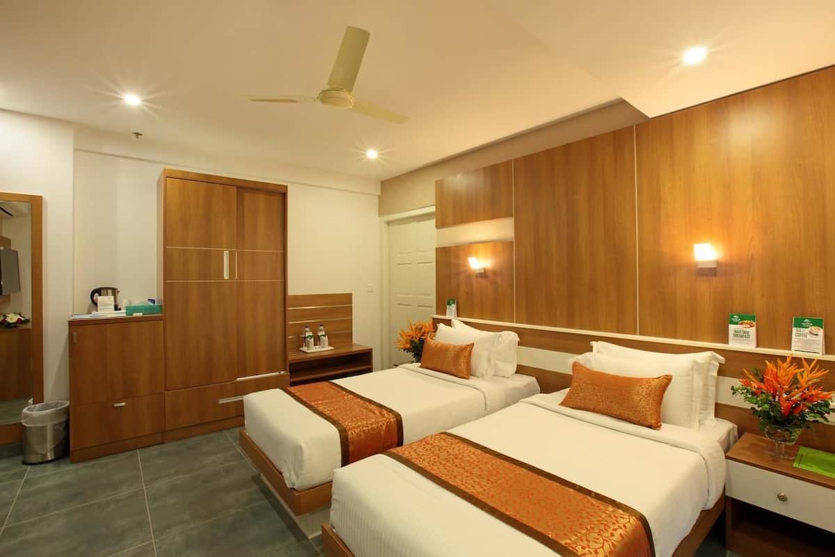 Quarto executivo | Quartos à prova de som, Wi-Fi de cortesia, roupa de cama