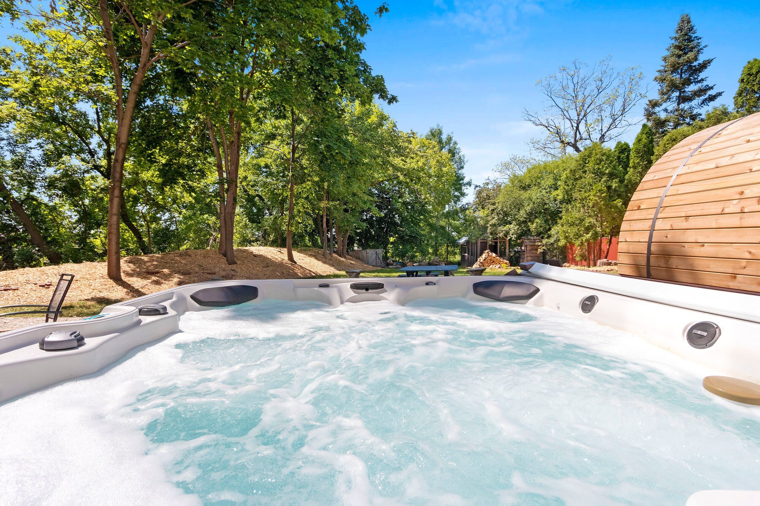 Bubbelpool utomhus