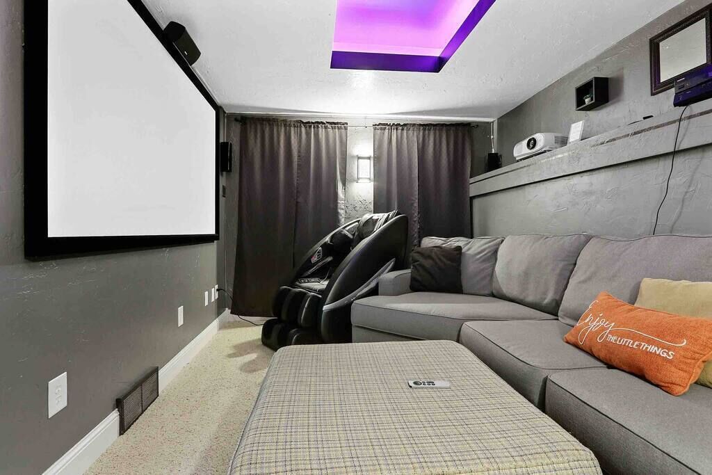TV, video games, DVD player, stereo
