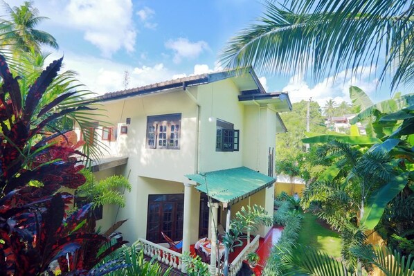 Façade de l’hébergement