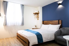 Standard-Doppelzimmer | Schreibtisch, Verdunkelungsvorhänge, schallisolierte Zimmer