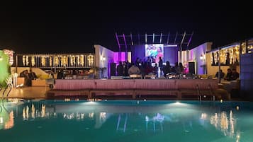 Indoor pool, open 8:00 AM to 8:00 PM, free pool cabanas, pool loungers