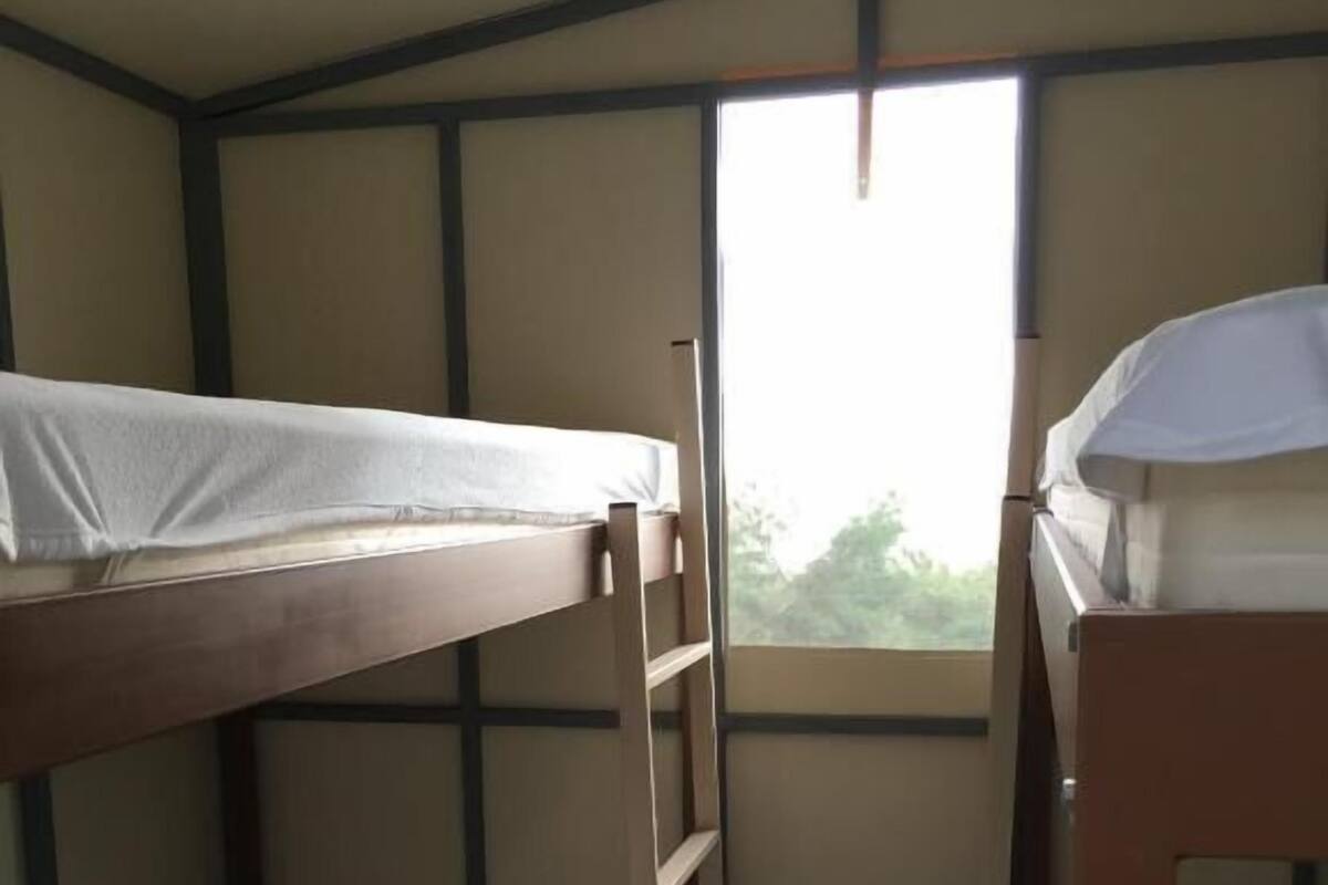 Shared Dormitory (Tent) | In-room safe, WiFi (free)