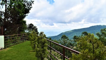 Blick von der Unterkunft