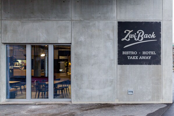 Fachada de la propiedad