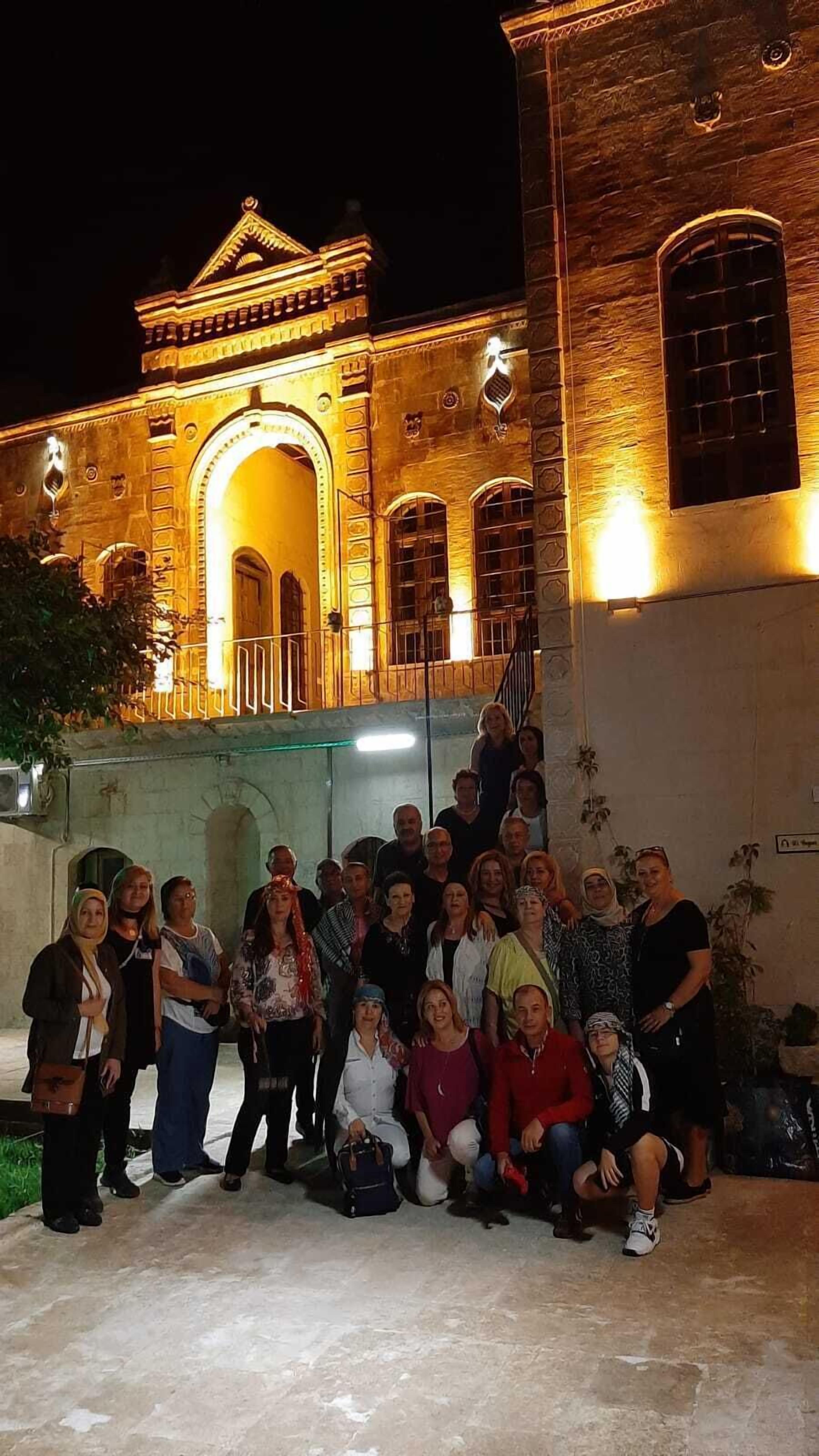 front of property – evening/night