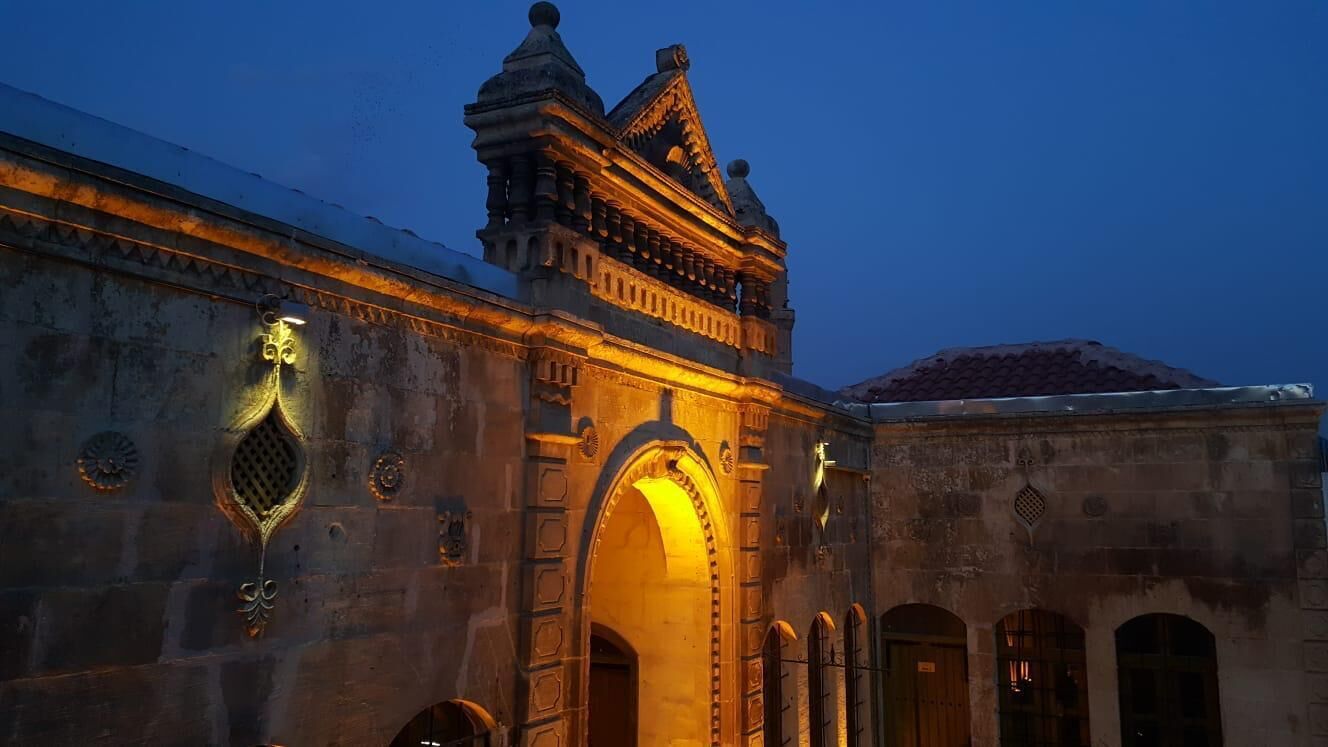 front of property – evening/night