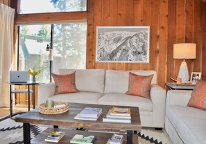 Televisio, takka, kirjoja