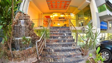 Front of property – evening/night