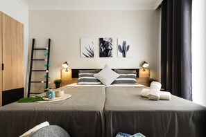 Chambre Premium avec lits jumeaux, salle de bains commune (Kemi)