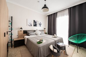 Chambre Premium avec lits jumeaux, salle de bains commune (Kemi)