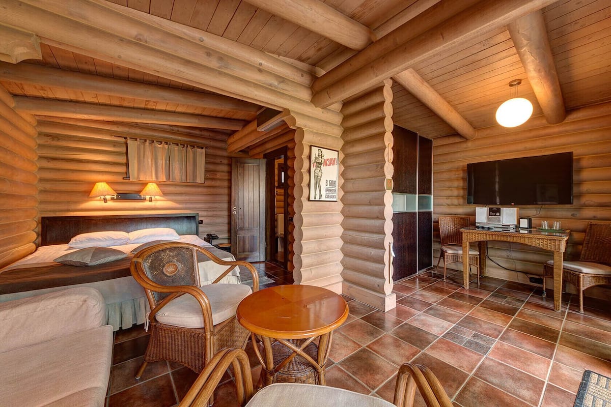 Chalet | Fer et planche à repasser, accès au Wi-Fi (inclus), literie fournie