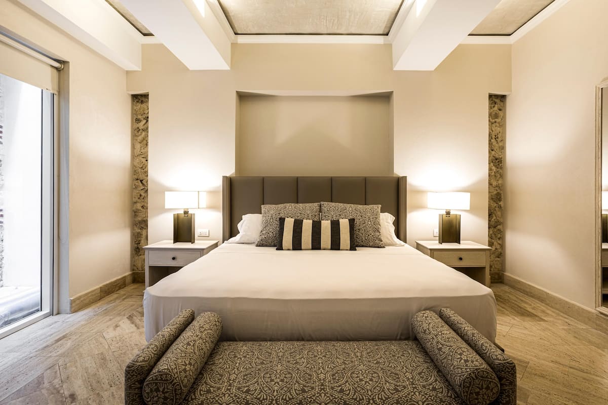 Biancheria da letto di alta qualità, minibar, una cassaforte in camera