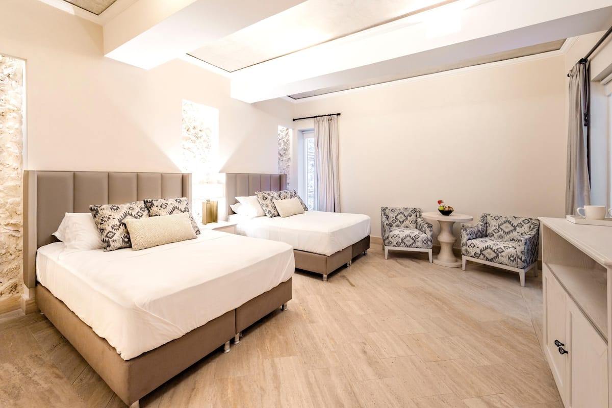 Biancheria da letto di alta qualità, minibar, una cassaforte in camera