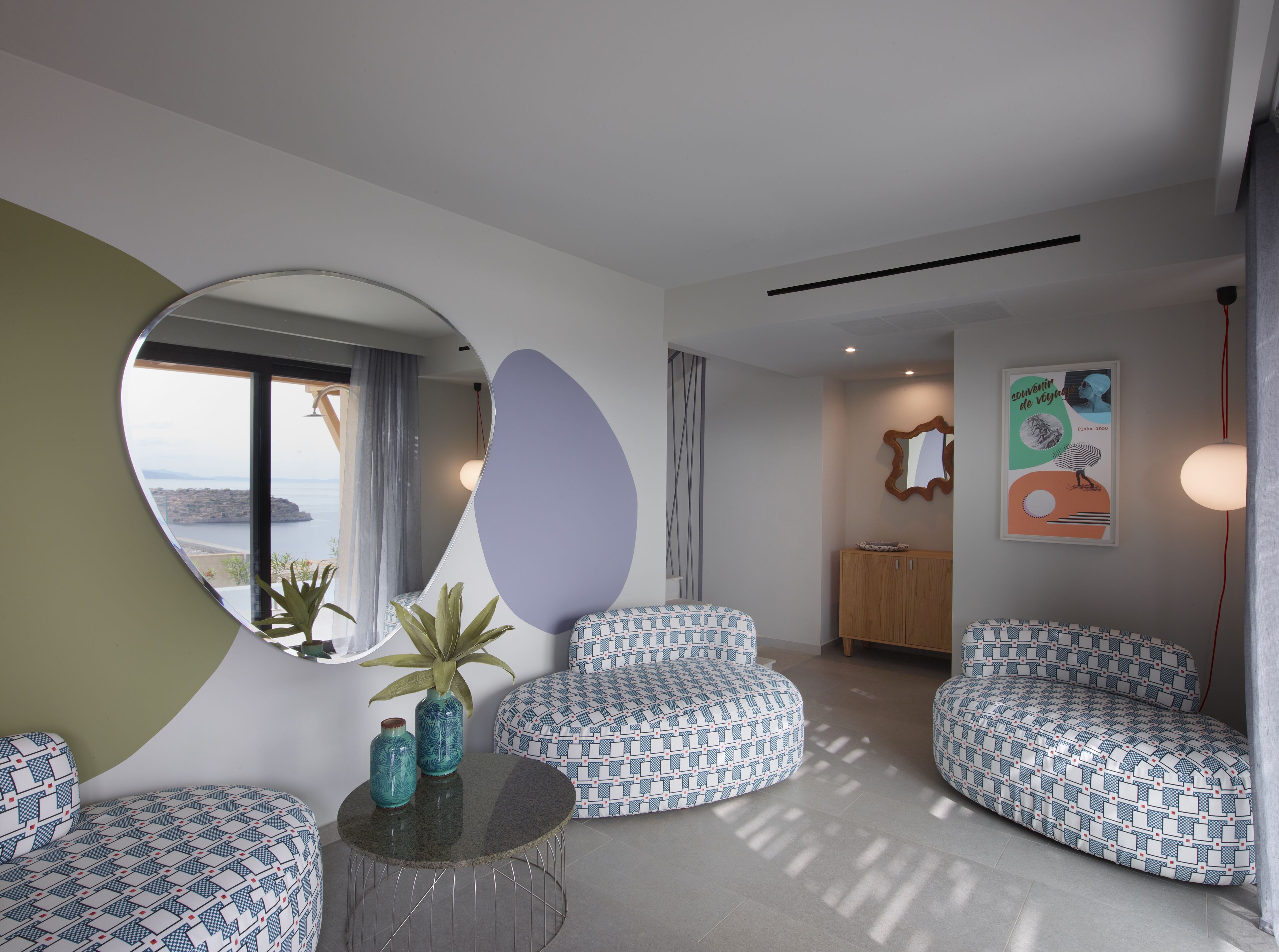 duplex two-bedroom suite with private pool - sea view | 1 bedroom, premium bedding, select comfort beds, minibar