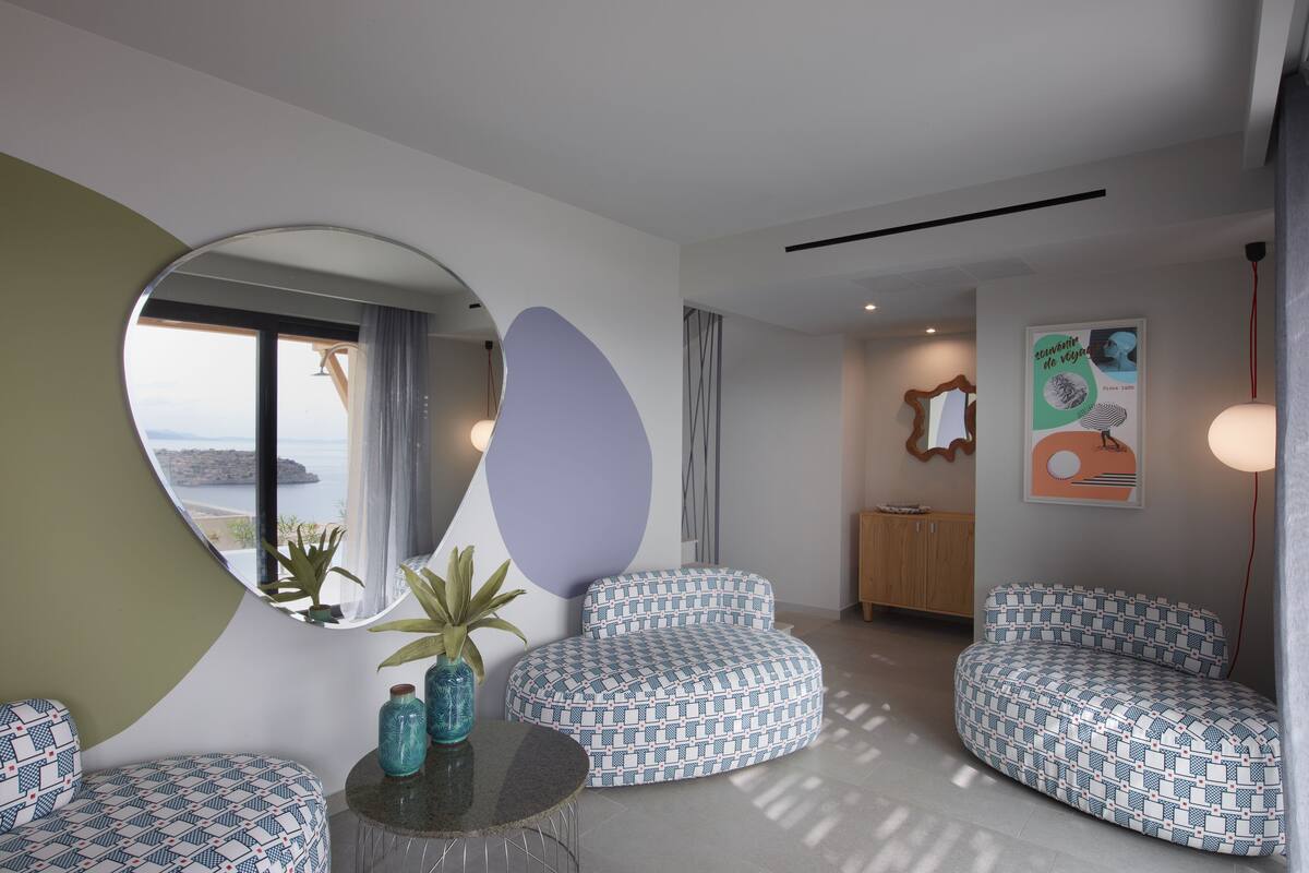 duplex two-bedroom suite with private pool - sea view | 1 bedroom, premium bedding, select comfort beds, minibar