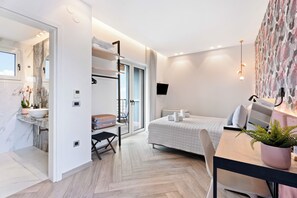Studio Deluxe (Luxury Studio) | Matelas mémoire de forme, coffres-forts dans les chambres, bureau