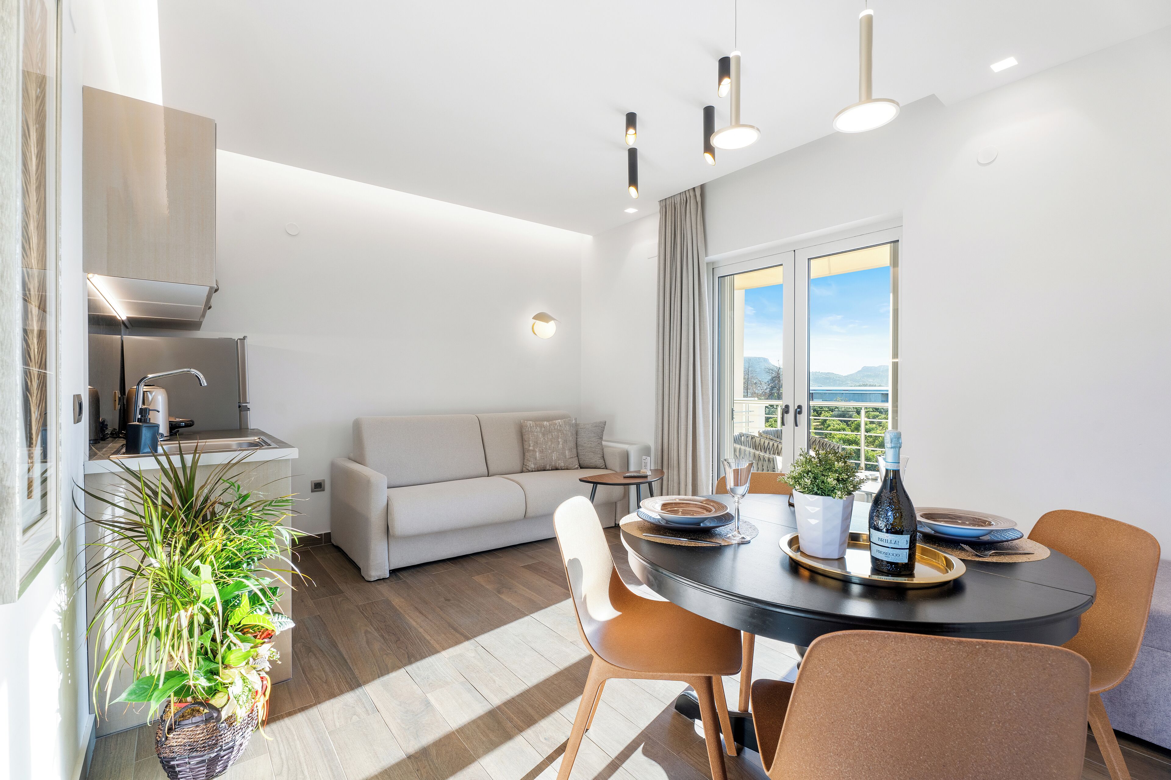 Leilighet – deluxe (Gold) | Oppholdsområde | Smart-TV