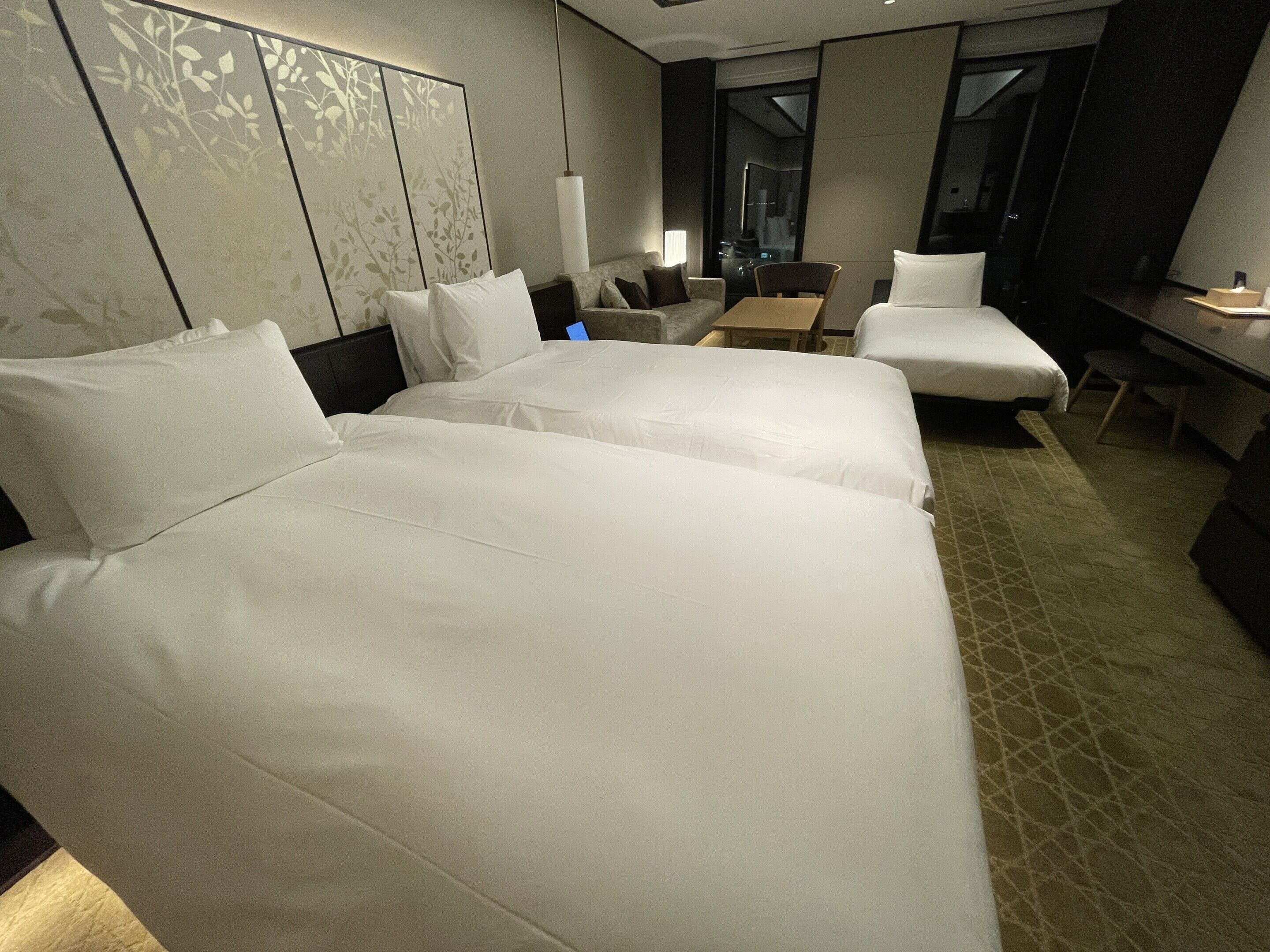 superior triple room | premium bedding, pillow-top beds, minibar, in-room safe