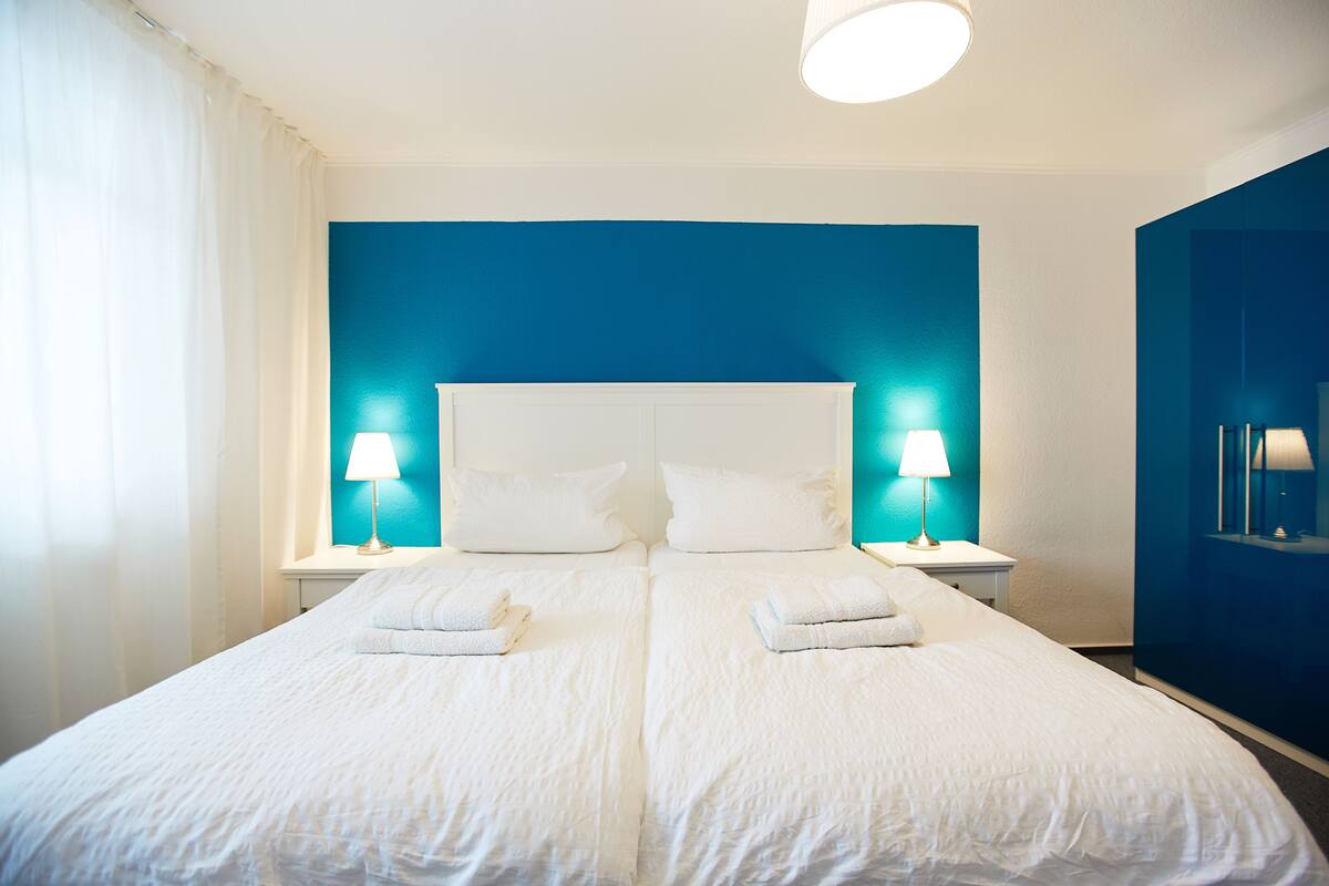 Comfort Apartment (Nordstrand, incl. cleaning fee) | 1 bedroom, down duvets, iron/ironing board, free WiFi