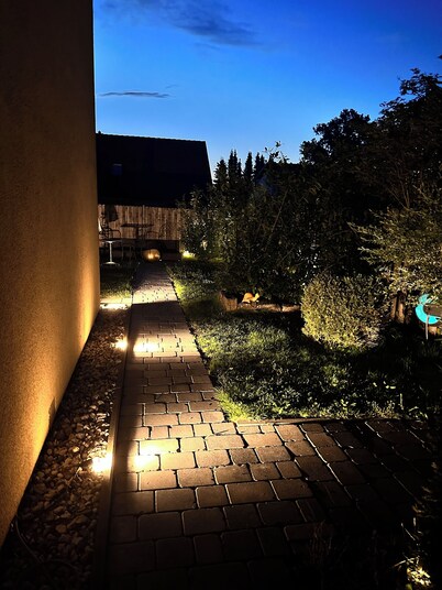 Villa at Steinhuder Meer -DZ-Azur-(40m2) with pantry-kitchen, garden, Wlan