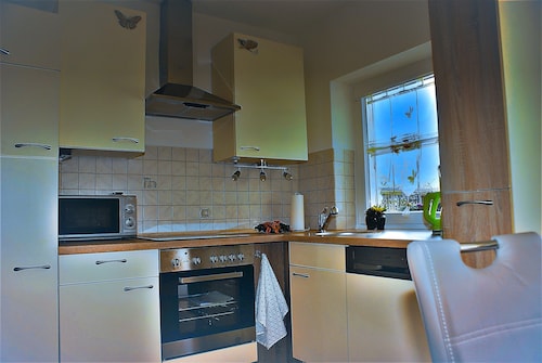 Ferienwohnung, Terrasse, Wandern, Radweg, Main,Spessart, Gästehaus