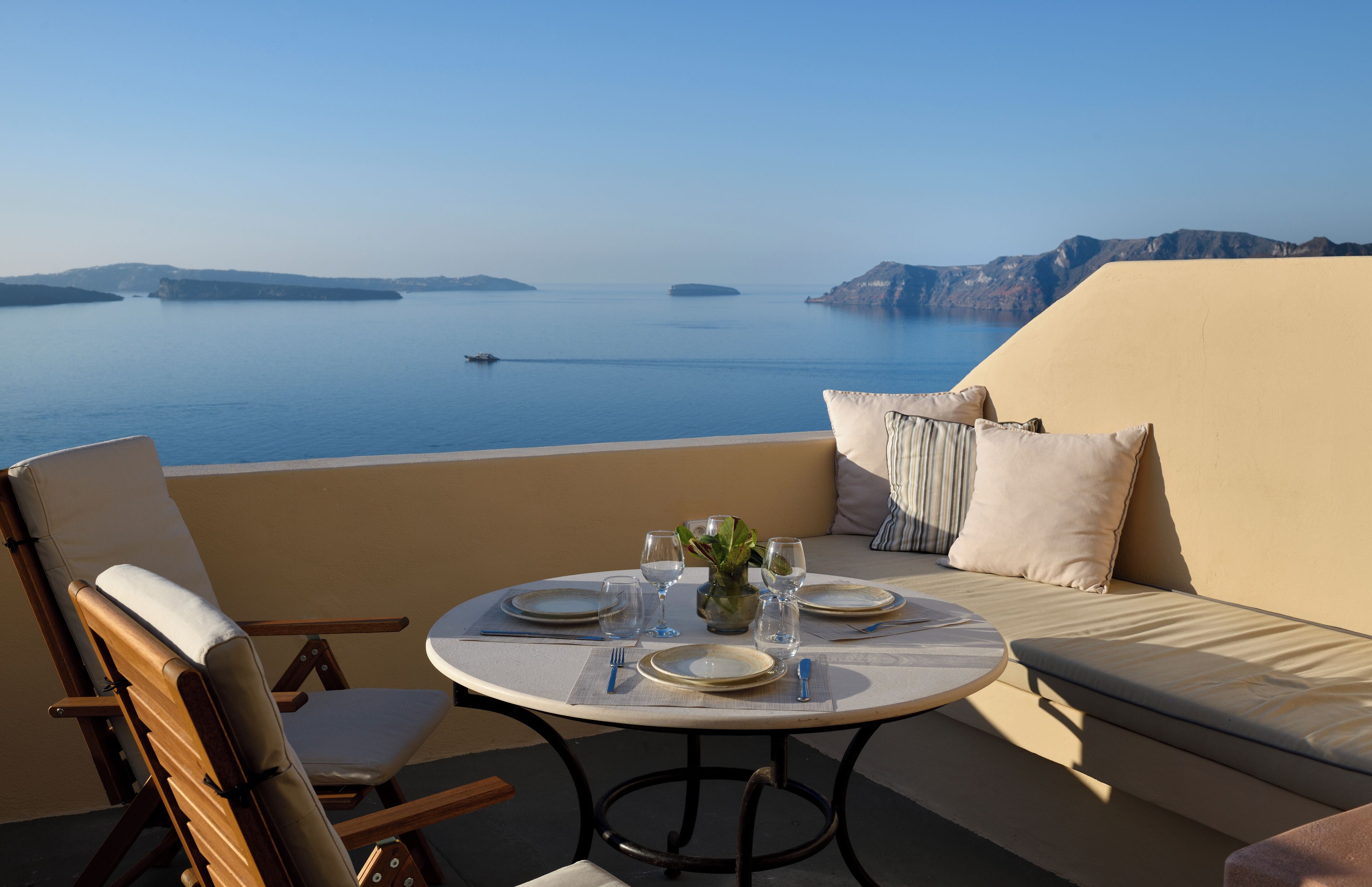 Amalthea Villa by K&K | Terrace/patio