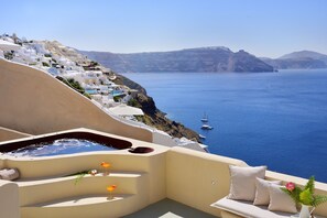 Archon Villa by K&K | Balcony view - The A Collection, Oia by K&K (Santorini)