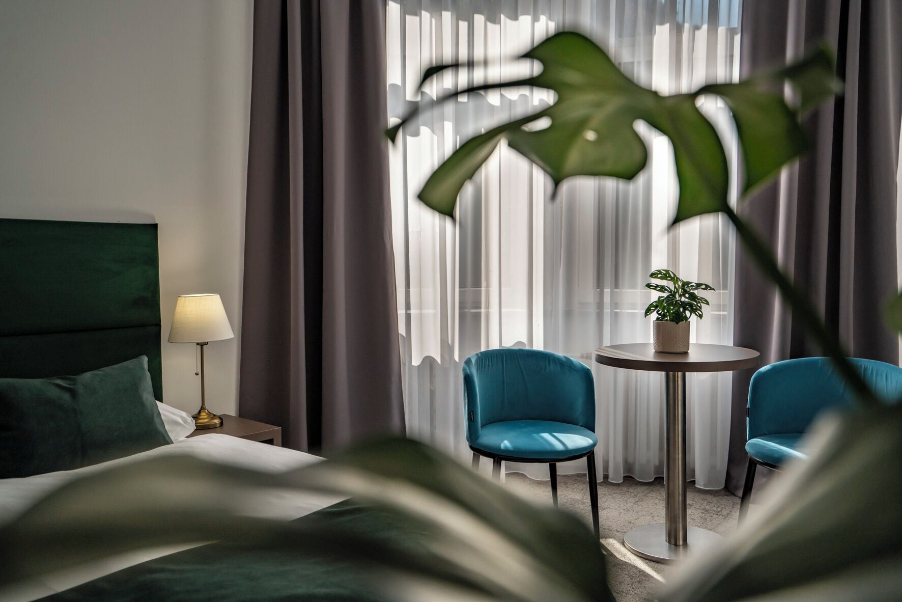 Habitación cuádruple | Cortinas opacas, wifi gratis, ropa de cama