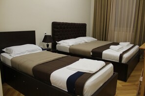 Hypo-allergenic bedding, Tempur-Pedic beds, desk, bed sheets