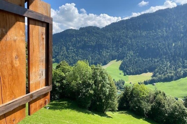 open the window to the alps