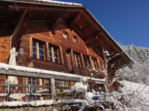 Exterior - 5 BR Gstaad Paradise View Chalet with Outdoor Jacuzzi (Rougemont)