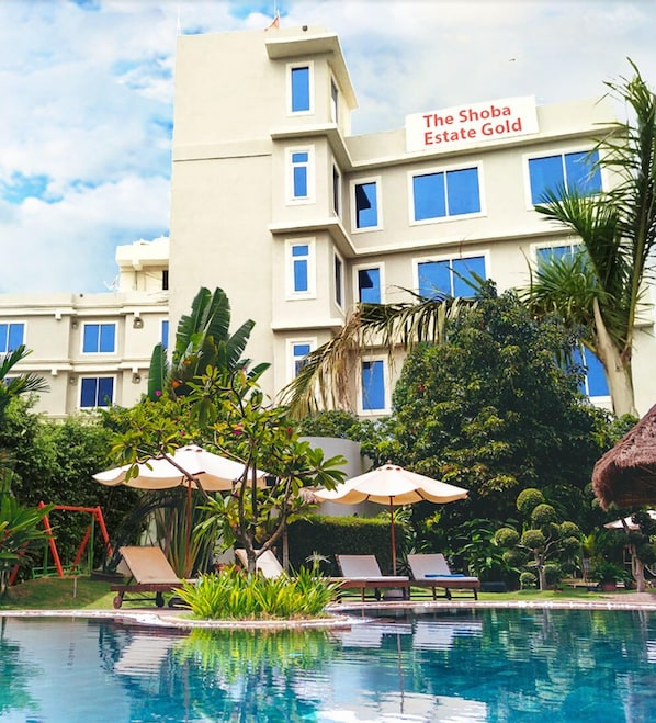 Voorkant van accommodatie