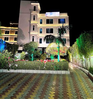 Voorkant van accommodatie