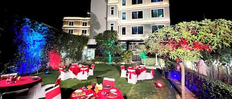 Fassade der Unterkunft