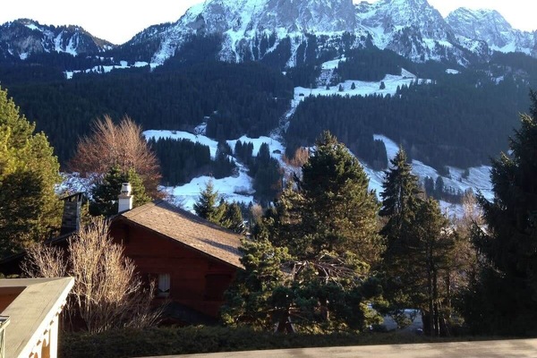 Blick von der Unterkunft