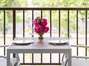 公寓, 1 間臥室, 山景 | 露台/庭院