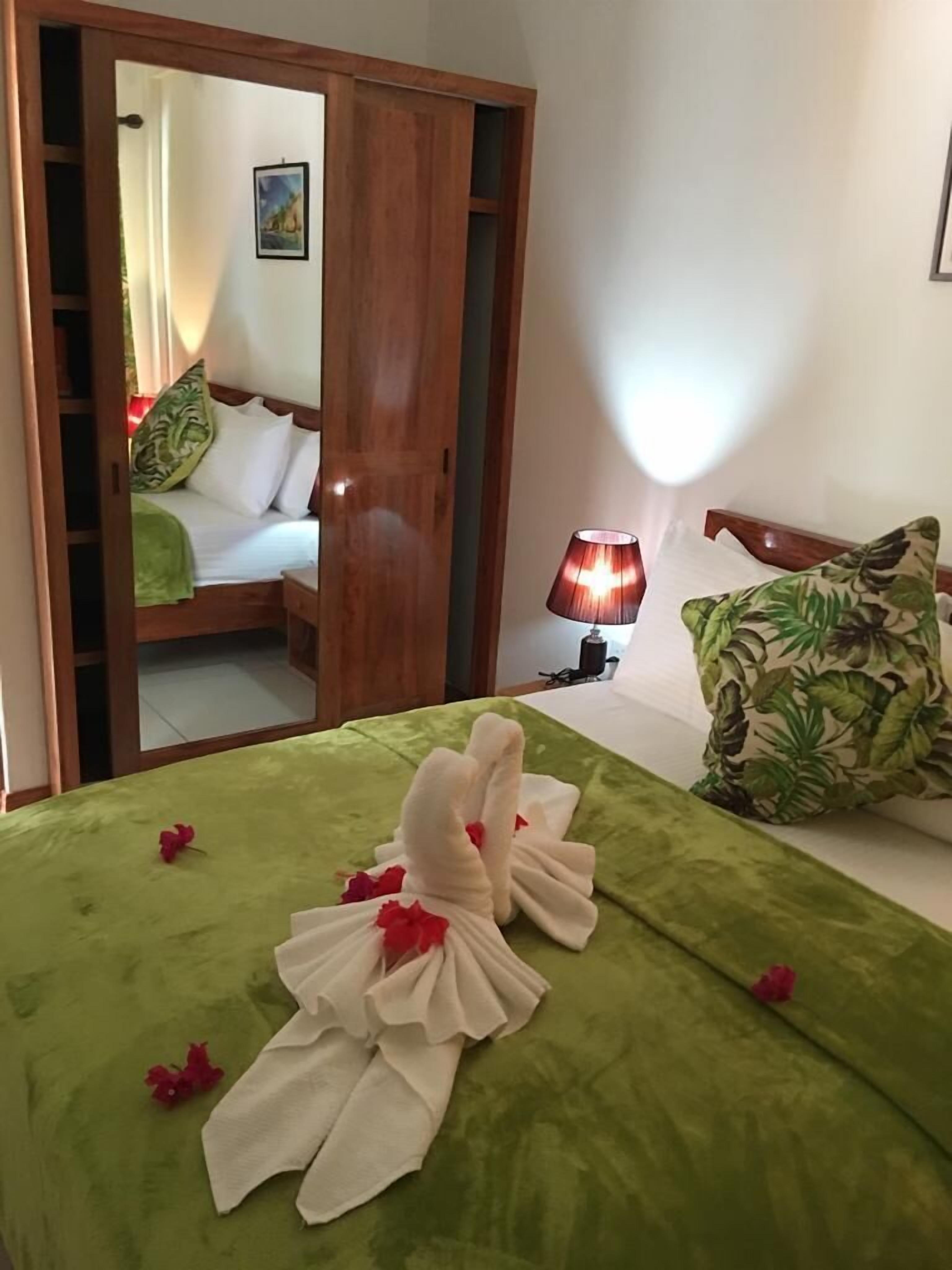 Family Apartment, 1 Bedroom | 1 bedroom, in-room safe, desk, blackout curtains