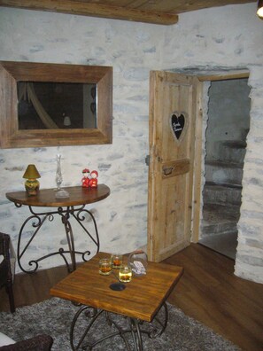 Living area - Chambres d'hôtes - A la Bouge'Hôtes (La Plagne-Tarentaise)