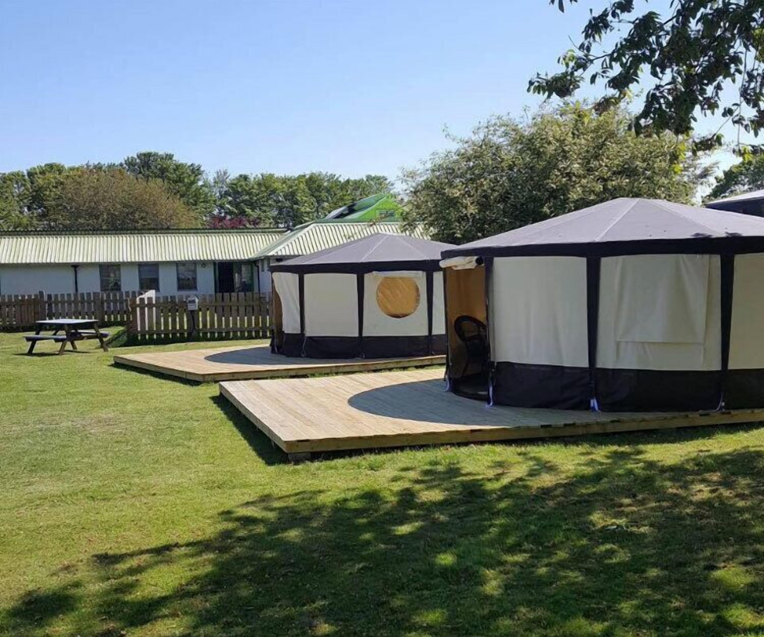 Nomadic Yurts | Individually decorated, individually furnished, blackout curtains