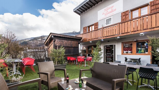 Terrace/patio - Auberge du Basilico (Aime-la-Plagne)