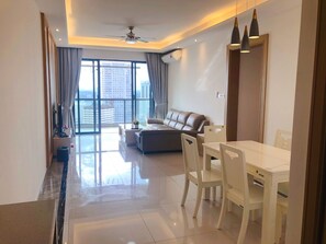 Classic Apartment, 3 Bedrooms | Living area - R&F Princess Cove at R&F Mall (Johor Bahru)