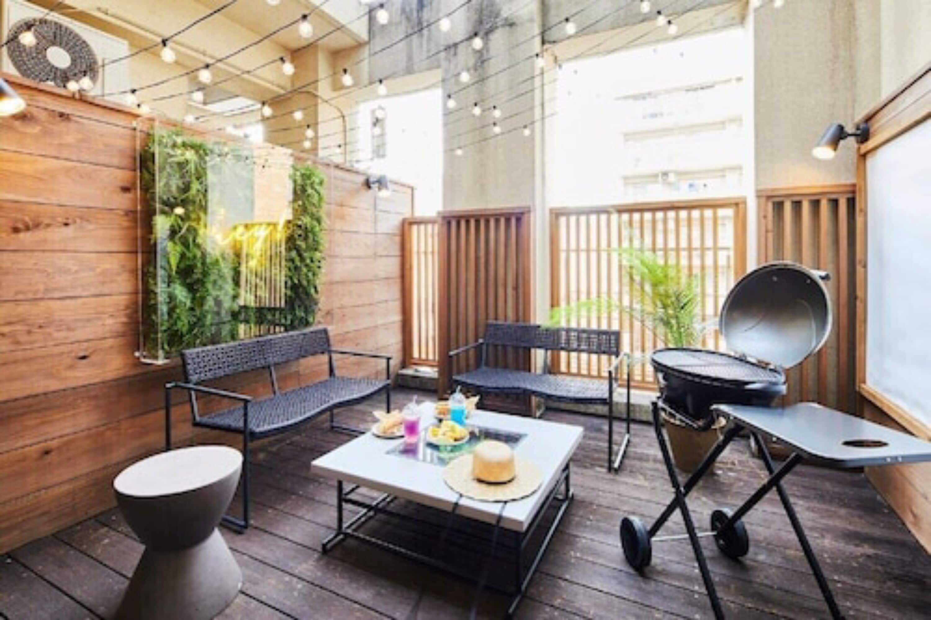 Superior Τετράκλινο Δωμάτιο, Μη Καπνιστών, Βεράντα | Βεράντα/αίθριο